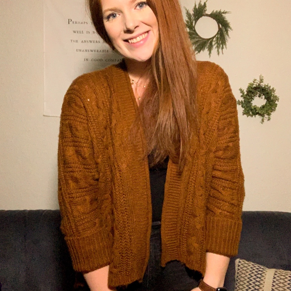 Cozy, Oversized, Cardigan